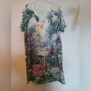 SOLD’ H & M consious collection safari dress